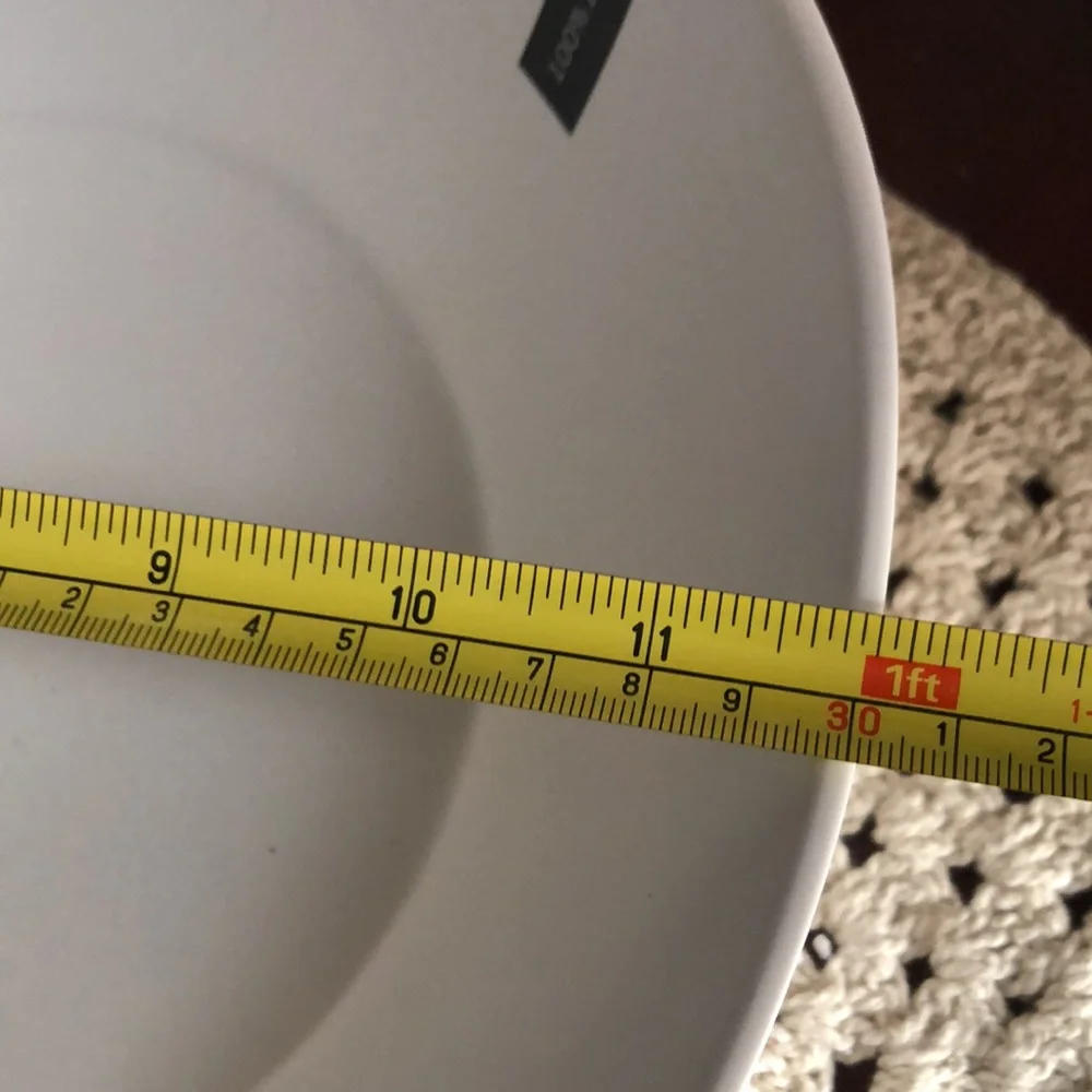 Rae Dunn White 'DIG IN' Melamine Serving Bowl